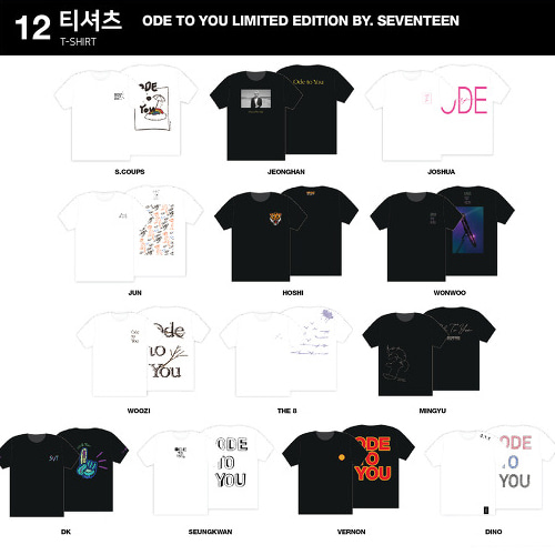 seventeen Ode To You ソウルコン Tシャツ ホシ-